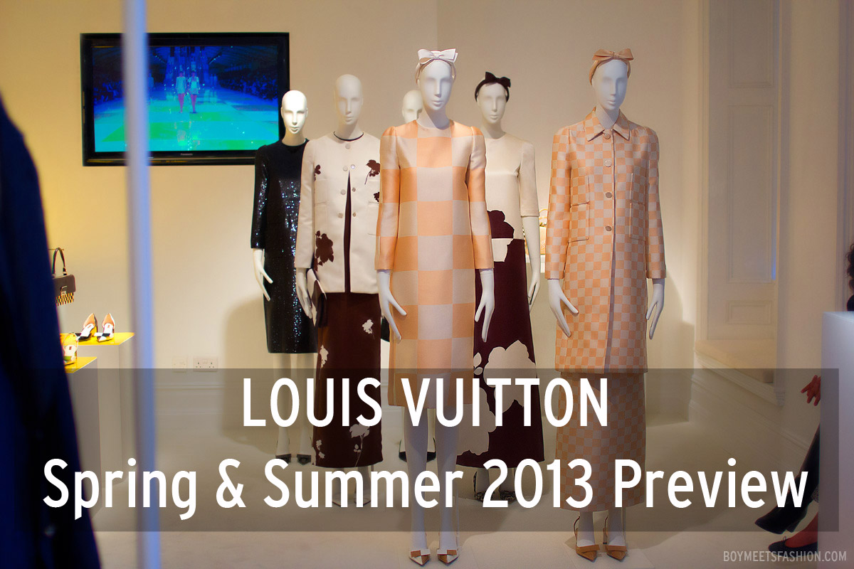 LOUIS VUITTON MENS 2013 SPRING/SUMMER LOOKBOOK – APPARATUS