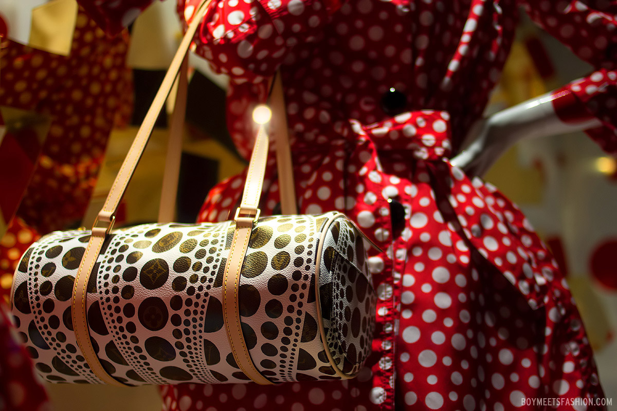 Making of the Kusama Louis Vuitton windows at Selfridges 