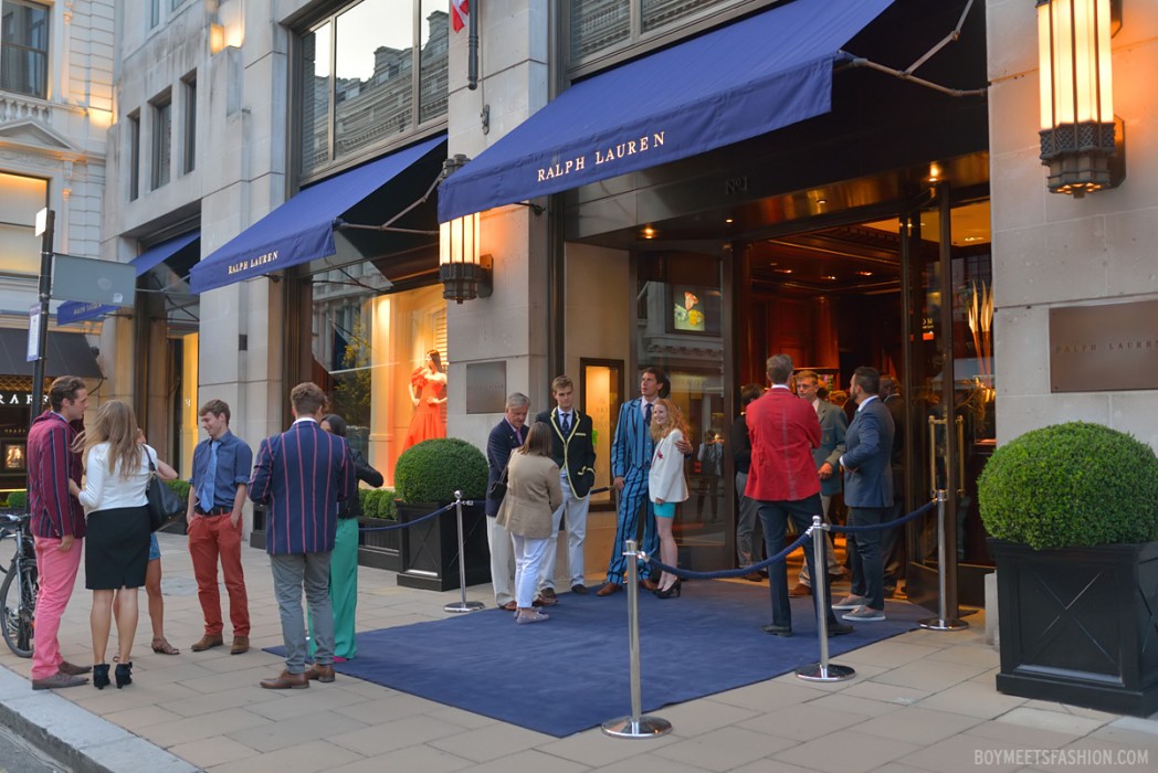 Evening party with Ralph Lauren Jack Carlson on New Bond Street Boy Meets Fashion the style blog for men and women