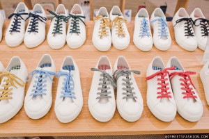MUJI S customisable water repellent white trainers Boy Meets Fashion the style blog for men and women