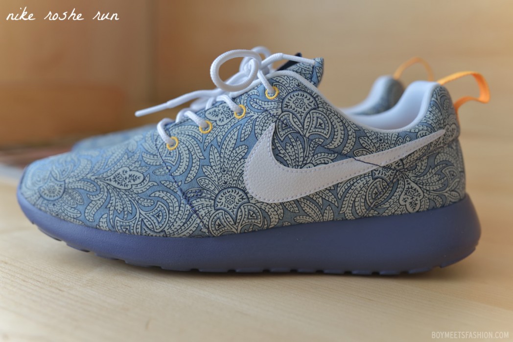 My NIKE x Liberty 2014 trainers | Boy Fashion the style blog men and