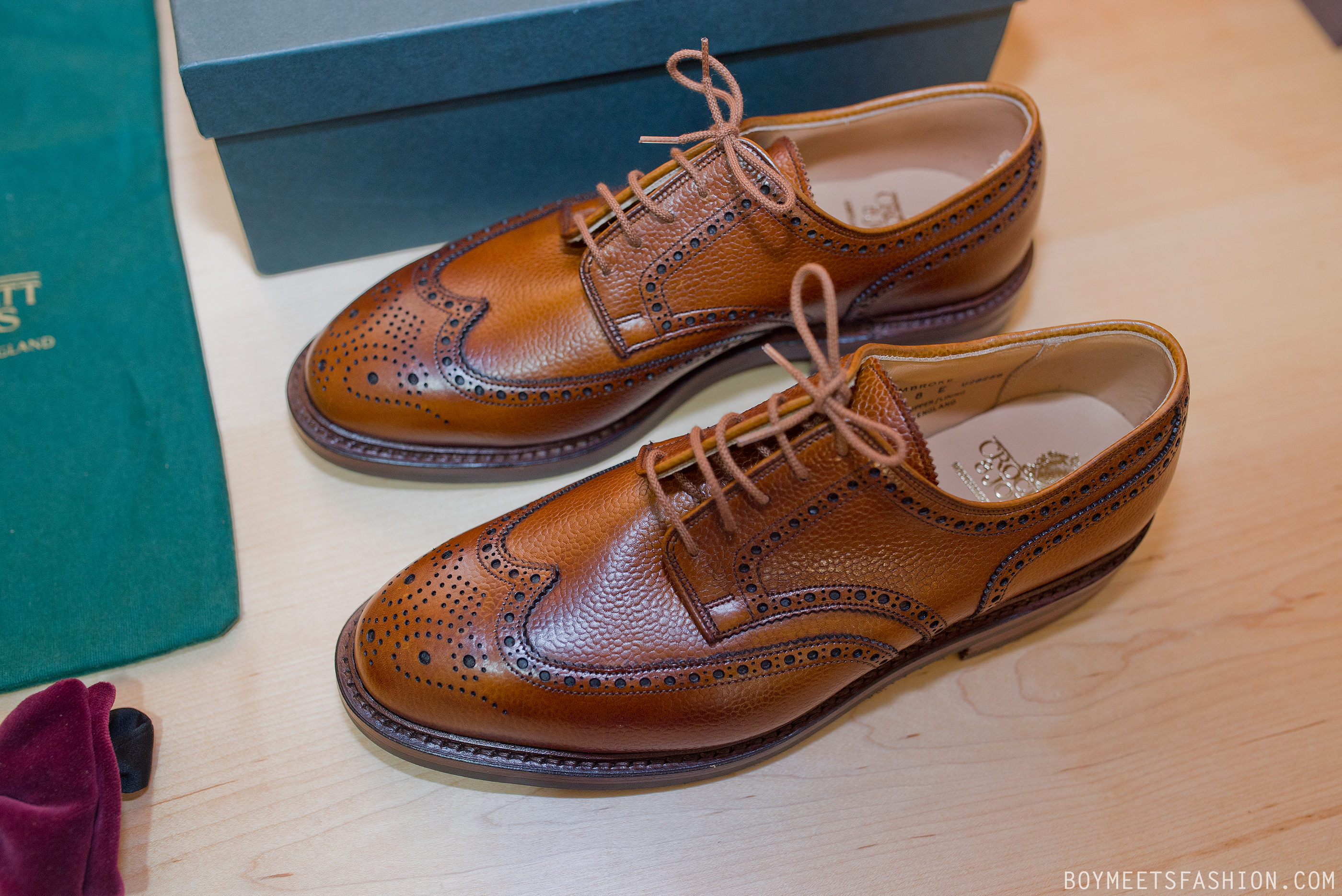 My new shoes: Pembroke by Crockett and Jones | Boy Meets Fashion – the ...